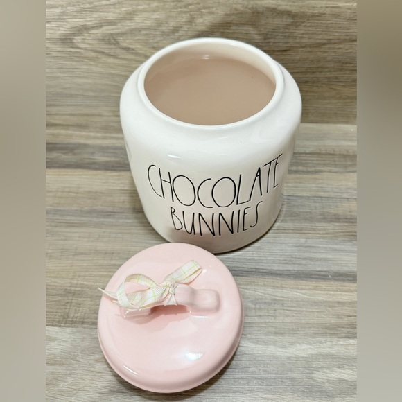 NEW Rae Dunn Chocolate Bunnies Canister 🐰 - Picture 2 of 5